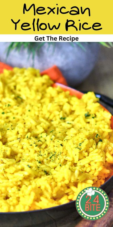 Goya Rice Recipes, Homemade Yellow Rice Recipe, Yellow Mexican Rice Recipe, How To Make Yellow Rice From White Rice, Yellow Spanish Rice Recipe, How To Make Yellow Rice, Yellow Rice Meals, Vigo Yellow Rice Recipe, Yellow Rice Recipe Spanish