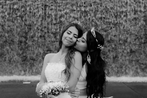 Lesbian Bride Quotes To Use In Your Speech - Advice & Tips Sofia Hernandez, June Pride Month, Vow Examples, Wedding Vows Examples, Best Wedding Speeches, Bride Speech, Bride Quotes, Queer Weddings, Two Brides