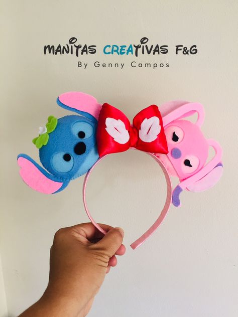 Stitch Birthday Party, Stitch Ears, Stitch Birthday, Ideas Cumpleaños, Disney Day, Crochet Animals Free Patterns, Stitch And Angel, Kids Growing Up, Face Painting Designs