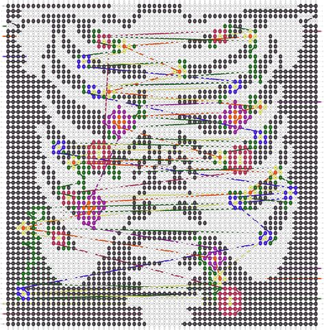 Alpha pattern #123774 | BraceletBook Alpha Pattern Tapestry, Alpha Wall Hanging, Cool Friendship Bracelets, Friendship Bracelet Patterns Easy, Macrame Bracelet Patterns, Bead Loom Designs, Fun Crafts To Do, Cross Stitch Alphabet, Pouch Pattern