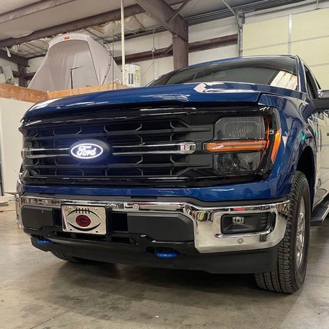 For this week’s Transformation Sunday, we’re highlighting a brand-new grille bar kit made specifically for the 2024 Ford F150 XLT! 💥 Brannen created a custom grille bar setup that fits these new trucks perfectly, and the results speak for themselves. Our grille bars add a bold, sleek look to this blue beauty, making it stand out on and off the road. Ready to transform your ride? Let’s make it happen! 💡✨ #TransformationSunday #FordF150 #GrilleBars #CustomTruck #Sparksmith #BuiltNotBought Ford F150 Xlt, Bar Set Up, New Trucks, Sleek Look, Custom Trucks, Ford F150, Ford