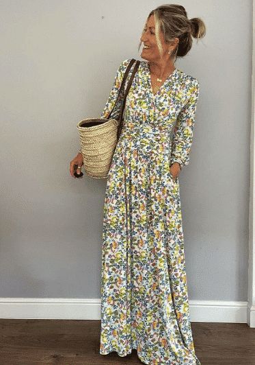 Style For 40s Women, Boho 40 Over 40 For Women, Feminine Outfits Over 40, Clothes For 45 Year Old Women, Mid 50s Women Fashion, Middle Age Woman Fashion, Boho Outfits Over 40, Over 40s Fashion, Over 45 Fashion Outfits