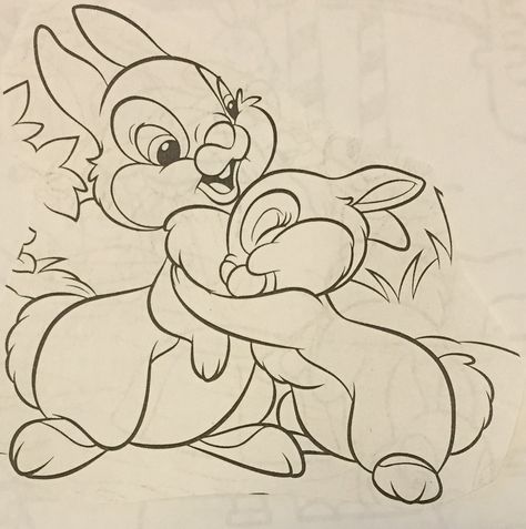 Thumper and girlfriend Thumper And Miss Bunny Drawing, Love Drawing For Girlfriend, Thumper And Miss Bunny, Drawings For Him, Disney Character Drawings, Disney Character Drawing, Disney Art Drawings, Princess Drawings, Disney Sketches