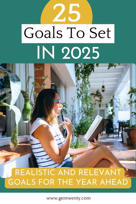 Forget New Year's resolutions, we're talking about achieveable goals that are realistic and transformative for 2025. Each goal listed can be personalized by you, for you, depending on what you want to see happen in this new year! Goals To Accomplish, Goals To Set, Realistic Goals, Goal List, Money Advice, New Year's Resolutions, Personal Goals, New Years Resolution, Self Improvement Tips