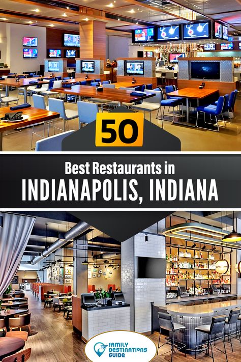 Want to see the best restaurants in Indianapolis, IN? We’re FamilyDestinationsGuide, and we’re here to help: From incredible brunch spots and amazing places to eat dinner, to local foodie spots and hidden gems, discover the BEST Indianapolis restaurants - so you get memories that last a lifetime! #indianapolis #indianapolisrestaurants #restaurantsinindianapolis #bestrestaurantsinindianapolis #placestoeatindianapolisurantsinindianapolis Best Places To Eat In Indianapolis, Indianapolis Restaurants Downtown, Places To Eat In Indianapolis, Indianapolis Food, Indianapolis Childrens Museum, Indianapolis Restaurants, Travel Indiana, Indiana Vacation, Best Mexican Restaurants