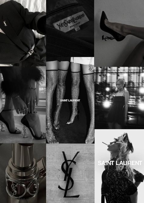 Ysl Aesthetic Black, Saint Laurent Aesthetic Wallpaper, Yves Saint Laurent Wallpaper, Ysl Aesthetic Wallpaper, Ysl Heels Aesthetic, Saint Laurent Wallpaper, Ysl Wallpaper, Ysl 90s, Ysl Vibes