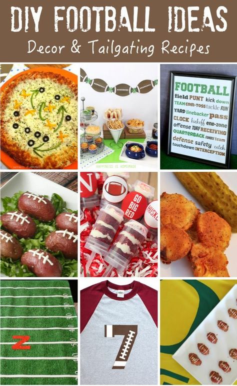 Housewife Eclectic: Fried Pickles and other tailgating recipes Best Football Food, Football Party Foods, Diy Spring, Super Bowl Football, Football Snacks, Football Party Food, Tailgating Recipes, Tailgate Food, Football Party