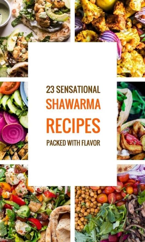 Shawarma Bar Party, Shawarma Dinner Party, Shawarma Side Dishes, Shawarma Vegetables, Schwarma Recipes, Pork Shawarma, Veggie Shawarma, Schwarma Recipe, Shawarma Recipes