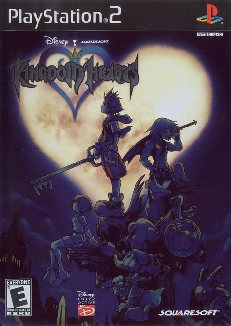 Kingdom Hearts (2002) Kingdom Hearts Ps2, High Games, Kingdom Hearts 1, Kingdom Hearts Games, Disney Kingdom Hearts, Disney Kingdom, Kingdom Hearts Art, Ps2 Games, Final Fantasy X