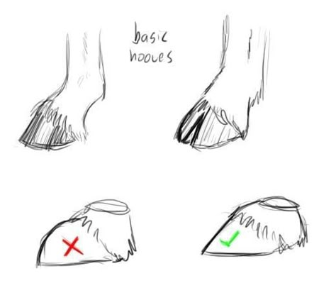 Goat Hooves Drawing, How To Draw Hooves, Ram Hooves, Hooves Reference, Fursuit Hooves, Horse Fursona, Goat Hooves, Horse Costume, Body Drawing Tutorial