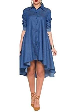 Skater Dresses Casual, White Floral Print Dress, Denim Shirt With Jeans, Marine Uniform, Denim Midi Dress, Trendy Denim, Denim Chic, Backless Maxi Dresses, Denim Shirt Dress