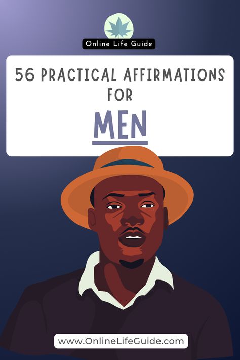 Uncover a collection of affirmations for black men, addressing key challenges including work-life balance, societal expectations, and financial pressures. Gain insights into managing family responsibilities, navigating relationships, and prioritizing holistic health and fitness. Affirmation For Men, Family Responsibilities, Life Guide, Be A Man, Finding Purpose, Relationship Issues, Navigating Life, Fulfilling Life, Work Life Balance