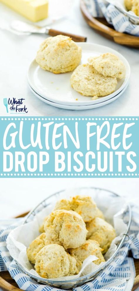 Gluten Free Biscuit Recipe, Drop Biscuit Recipe, Gluten Free Drop Biscuits, Drop Biscuits Recipe, Gluten Free Bagels, Yummy Biscuits, Gluten Free Biscuits, Drop Biscuits, Gluten Free Recipe