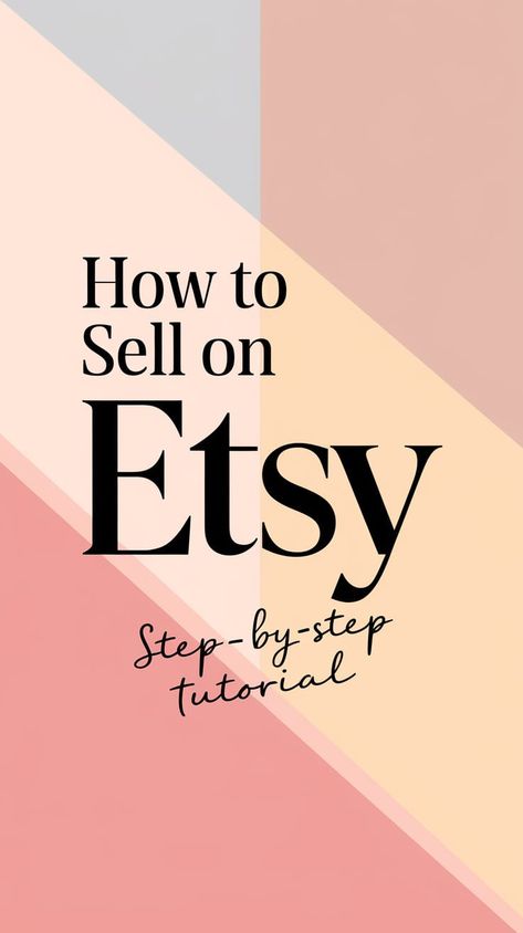 Want to learn how to sell on Etsy the easy way? This blog post simplifies the process of starting an Etsy business, from opening your shop to creating product listings that attract buyers. Find out how to get started, what to sell, and how to make money on Etsy with a few simple steps. Whether you’re new to online selling or looking to grow your creative side hustle, Etsy is a great place to start! How To Start An Online Resale Shop, Building A Business Plan, Small Business Plan Template, Starting An Etsy Business, Business Plan Outline, Business Plan Template Free, Small Business Plan, What To Sell, Online Selling