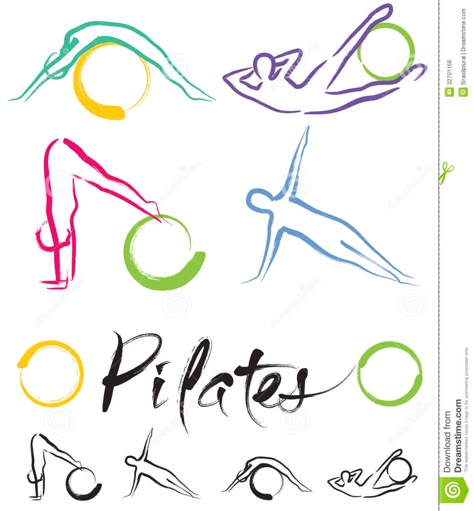 Classe De Pilates – Vetor Da Cor Ilustração do Vetor - Ilustração de ajuste, escova: 32701166 Contrology Pilates, Book Return, Pilates Logo, Pilates Quotes, Pilates Poses, Pilates Workout Routine, Studio Pilates, Pilates Videos, Joseph Pilates