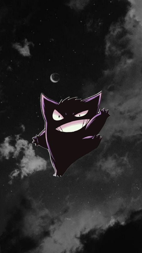 Gengar Dark Boy Aesthetic, Pokeball Wallpaper, Ghost Type Pokemon, Japanese Wallpaper Iphone, Gengar Pokemon, Ghost Pokemon, Pokemon Backgrounds, Cool Pokemon Wallpapers, Batman Artwork