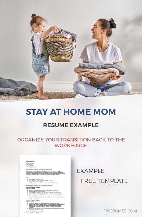 Looking for a resume that will help you get back to work after being a stay-at-home mom? Check out our collection of stay-at-home mom resume Resume Ideas For Stay At Home Moms, Stay At Home Mom Returning To Work Resume, Resume For Stay At Home Mom Back To Work, Stay At Home Mom Resume Examples, Stay At Home Mom Resume, Resume Summary Examples, Resume Profile, Chronological Resume, Job Resume Template