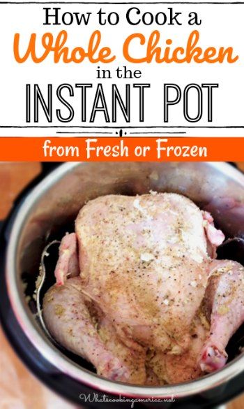 Chicken In An Instant Pot, Instant Pot Whole Chicken, Cooking Whole Chicken, Moist Chicken, Whole Chicken Recipes, Diner Recept, Instant Pot Recipes Chicken, Instant Pot Dinner Recipes, Minced Meat