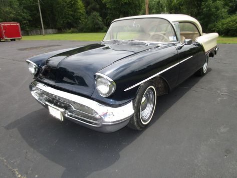 1957 Oldsmobile Super 88 4 Door Sedan - Hemmings.com 1957 Oldsmobile, 50s Cars, Oldsmobile 88, American Classic Cars, Oldsmobile Cutlass, American Classic, Car Engine, Body Style, Exterior Colors