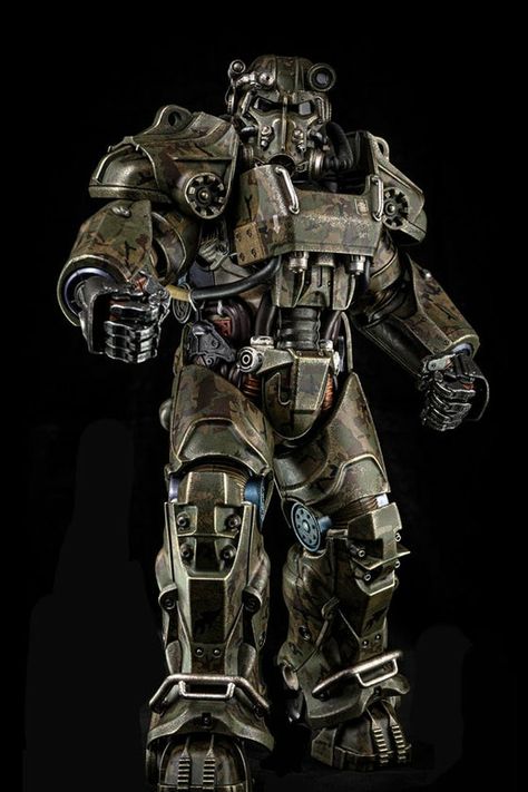 Fallout Bos, Fallout 4 Power Armor, T 60 Power Armor, Fallout 1, Fallout Power Armor, Brotherhood Of Steel, Fallout Cosplay, Fallout Game, Power Armour