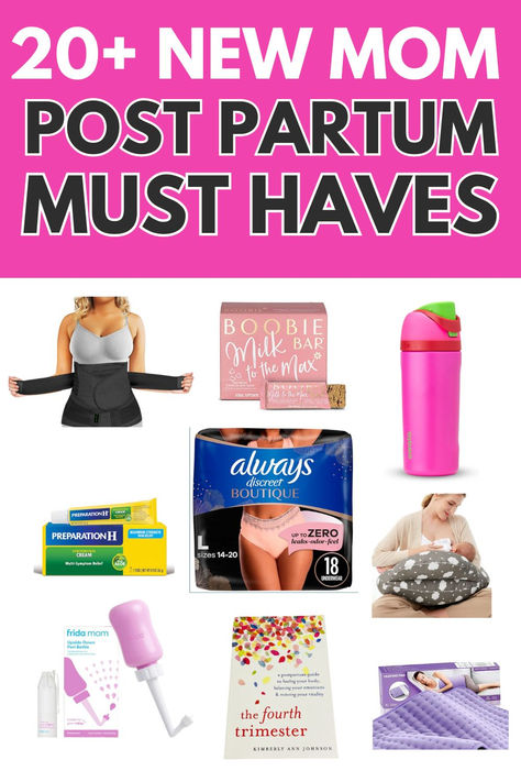 From the magical healing powers of witch hazel pads to the miracle that is a comfy nursing bra, I've rounded up all the post partum recovery essentials to help new moms survive and thrive during this special time. Post Partum Recovery Kit, Witch Hazel Pads, Postpartum Care Kit, Birth Recovery, Postpartum Essentials, 4th Trimester, Fourth Trimester, Kimberly Ann, Newborn Baby Care