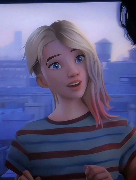 Gwen Stacy Haircut, Spiders Man, Spider Icon, Spider Gwen Art, Spider Man Across The Spider Verse, Miles Morales Spiderman, Ghost Spider, Across The Spider Verse, Spiderman Spider