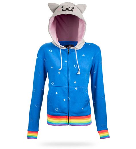 Nyan Cat Hoodie at ThinkGeek