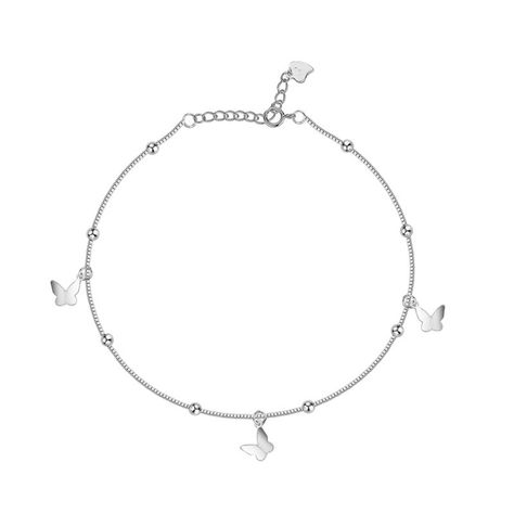 PRICES MAY VARY. 💕 Summer Anklet 💕 The dangling bead / Star / butterfly ankle has a dainty chain, with small balls /star s/ butterflies dangle charms. These simple adjustable foot chain is a chic link anklet and make you look glamours. ⭐ Material Quality ⭐ Simple Anklet made of real 925 sterling silver and. Nickel-free, Lead-free,,suitable for sensitive skin. Tarnish resistant and will not easily change color. 💎Adjustable Anklet💎🌈 length 8.2inch + 1.6inch extender (adjustable). The adjustab Minimalist Anklet, Bead Star, Minimalist Butterfly, Star Anklet, Summer Beach Jewelry, Anklet For Women, Foot Chain, Summer Anklets, Butterfly Bracelet