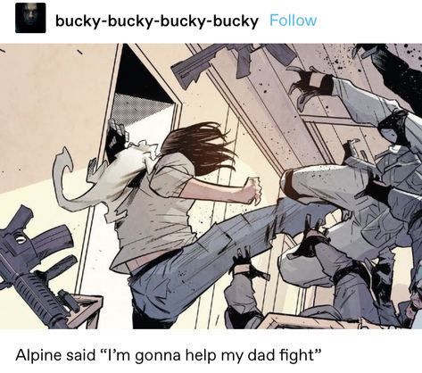 Bucky And Alpine Comic, Bucky Barnes Alpine Fanart, Bucky Alpine, Bucky Barnes And Alpine, Bucky And Alpine, Bucky Barnes Comic, Comic Bucky, Bucky Comics, Falcon Winter Soldier