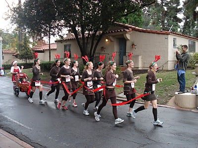 I want to do this next year for our Reindeer Run! 5k Costume, Reindeer Run, Elf Boots, Run 5k, Reindeer Costume, Girl Scout Daisy, Holiday Parades, Best Costume, Running Costumes