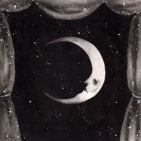 The Sky, Moon, Black And White, Tumblr, Stars, White, Black