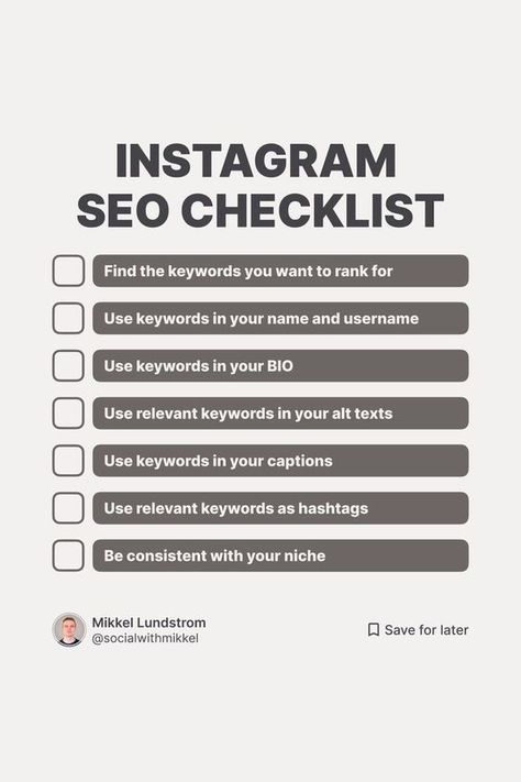 search engine marketing (sem) Seo For Instagram, Profile Optimization Instagram, Instagram Seo, Seo Instagram, Wedding Planner Printable, Seo Checklist, Social Media Management Business, Social Media Marketing Planner, Social Media Content Strategy