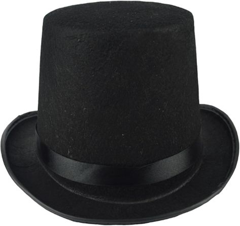 Magician Costume, Victorian Hats, Black Top Hat, Steampunk Hat, Victorian Costume, Halloween Bash, Halloween Costume Accessories, Top Hats, Costume Hats