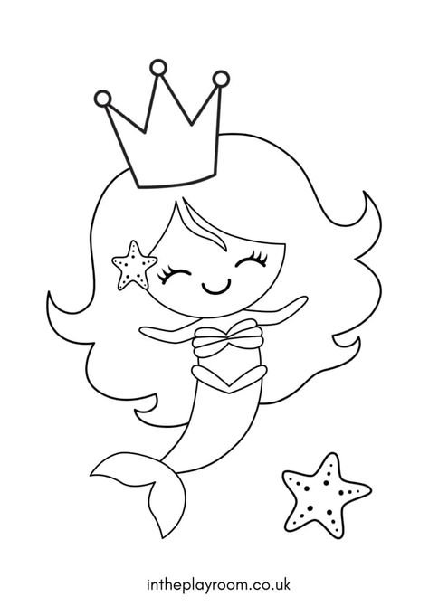 mermaid princess coloring page Mermaid Drawing For Kids, Drawing Mermaid, Disney Princess Coloring Pages, Mermaid Drawings, Mermaid Coloring Pages, Princess Coloring Pages, Dinosaur Coloring Pages, Princess Coloring, Cute Mermaid