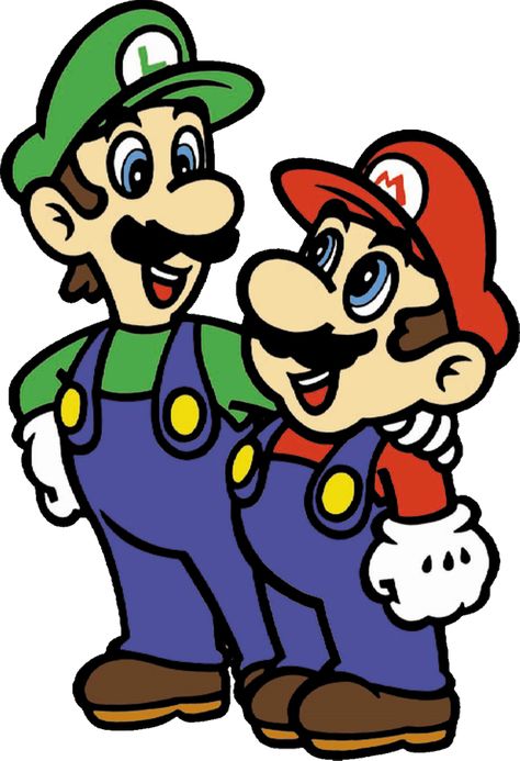 Mario Y Luigi, Mario E Luigi, Super Mario And Luigi, Mario Games, Super Mario Art, Super Mario World, Super Mario Brothers, Mario Art, Mario Brothers