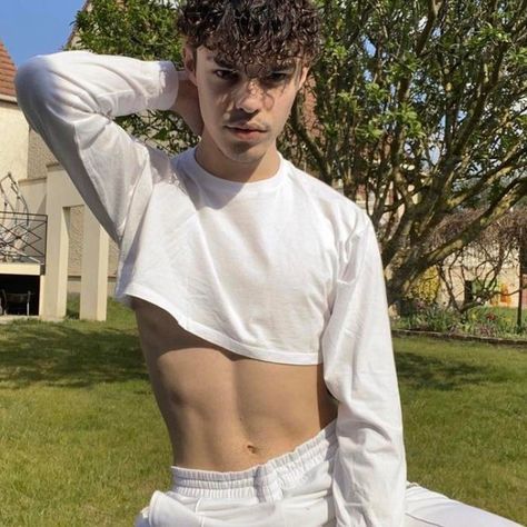 Men’s Trending Lgbqt Stylish Hip Popular 2024 Party White Grunge Hippie Summer Beach Crop Top Long Sleeve Status/ !!!! Brand New !!!! The Brand Is Forever 21, Men’s Section. But Can Be A Shirt For A Female As Well! Size/Small. #Menslongsleeves #Womenslongsleeves #Menscroptops #Womenscroptops #Forever21 Mens Short Crop, Guys In Crop Tops Aesthetic, Guys In Crop Tops, Crop Top Guy, Crop Top Boys, Mens Crop Tops, Beach Crop Top, Crop Top Men, Boys In Crop Tops