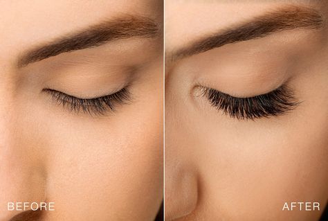 Eyelash Extensions Before & After Pictures | Xtreme Lashes Gallery Before And After Lashes, Longer Eyelashes Naturally, Get Long Eyelashes, Eyelash Extensions Before And After, Brow Threading, Applying False Eyelashes, Eyelash Lift, Workout Diet, Natural Eyelashes