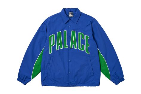 Everything Dropping at Palace This Week Fresh Moodboard, Palace Clothing, Supreme Clothing, Palace Skateboards, Cap Collection, Embroidered Denim Jacket, Brand Magazine, Sportswear Fashion, College Style