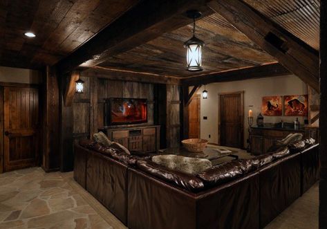 Top 60 Best Rustic Basement Ideas - Vintage Interior Designs Rustic Basement Ideas, Country Builders, Rustic Basement, Home Bar Accessories, Diy Basement, Vintage Interior Design, Basement Bedrooms, Basement Design Ideas, Basement Decor