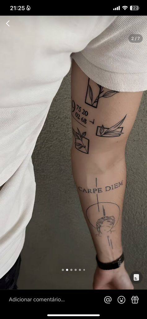 Random Line Tattoo, Line Work Arm Tattoo, Leg Women Tattoo, Tiny Geometric Tattoo, Petrichor Tattoo, Unless Tattoo, Family Related Tattoos, Jay Alvarez, Patience Tattoo