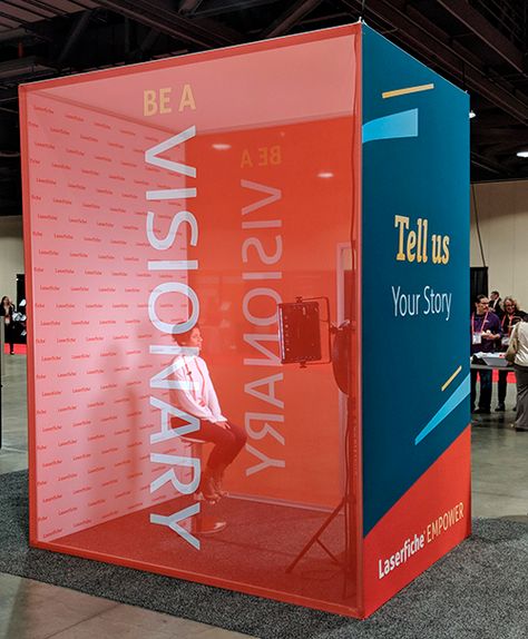 Interactive Trade Show Displays - Rad Work Interactive Marketing, Trade Show Displays, Trade Show Booth Design, Red Panels, Event Signage, Video Testimonials, Interactive Stories, Trade Show Display, Tradeshow Booth