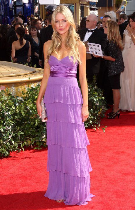 Katrina Bowden 2010 Prom, Emmy Awards Dresses, Max Azria Dress, Katrina Bowden, Dress Celebrity, Fairytale Fashion, Oscar Dresses, Green Prom Dress, Black Prom Dresses