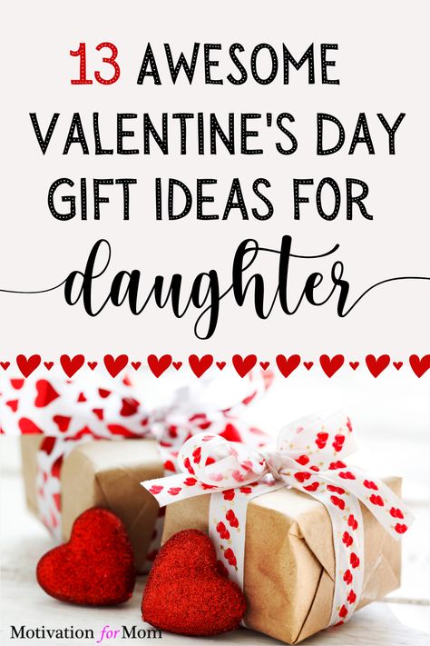 These 14 Valentine's Day Gifts for Daughter are guaranteed to make any daughter smile! Whether you’re looking for Valentine's Day gifts for daughter from dad or mom, these gift ideas are all great choices! There are DIY Valentines Day gifts and premade gift boxes for daughter, you will be sure to find the perfect gifts for daughter here! #valentinesday #valentinesdaygifts #valentinesdaygiftsfordaughter #valentinesdaygiftideas Valentines Gift For My Daughter, Valentines Daughter Gift Ideas, Mother Daughter Valentines Day Ideas, Valentines Gift For Daughter From Mom, Valentines For Adult Children, Valentine Gifts For Daughters, Daughter Valentines Gift Ideas, Valentines Gift For Daughter, Diy Valentines Day Gifts