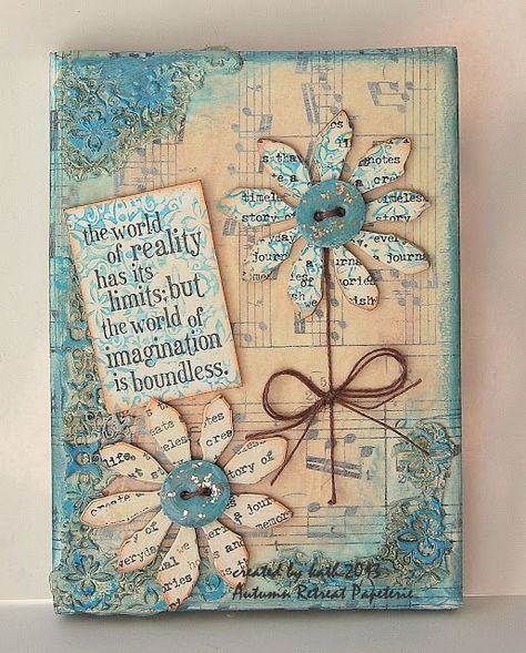 Craft Retreat, Artist Trading Card, Mixed Media Crafts, Winter Craft, Atc Cards, Vintage Junk Journal, Mixed Media Art Journaling, Mixed Media Projects, Mix Media