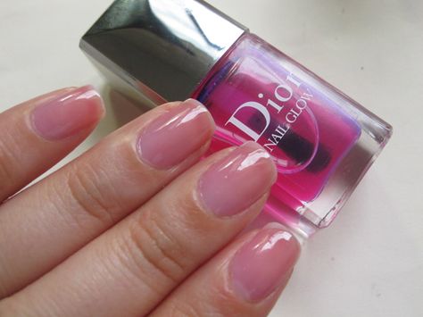 DIOR NAIL GLOW Dior Nail Glow, Nail Glow, Dior Nail Polish, Dior Nails, Pink Polish, Her Nails, Pink Nail Polish, Nagel Inspo, Pink Nail