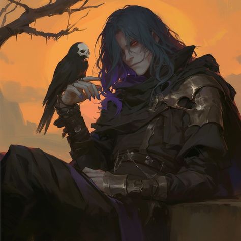 Insane Dnd Character, Scarred Character Art, Dnd Necromancer Character Design, Dnd Necromancer Art, Necromancer Art Male, Yuan-ti Male, Wizard Oc Male, Rouge Dnd, Necromancer Dnd