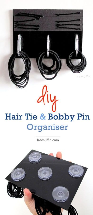 Hair Tie Organization Diy, Bobby Pin Storage Ideas, Ponytail Holders Diy Storage, Diy Hair Organizer Storage, Hair Tie Holder Diy Organizers, Diy Hair Tool Holder, Hair Tie Holder Diy, Hair Assesories Organizer Diy, Hair Tie Storage Ideas