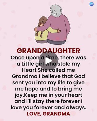 2.2K views · 37 reactions | Granddaughter | Granddaughter | By Happy Living | Facebook Grandmother Love, Verses For Cards, Gives Me Hope, I Love You Forever, Forever Me, Love You Forever, Travel Quotes, Call Me, Verses