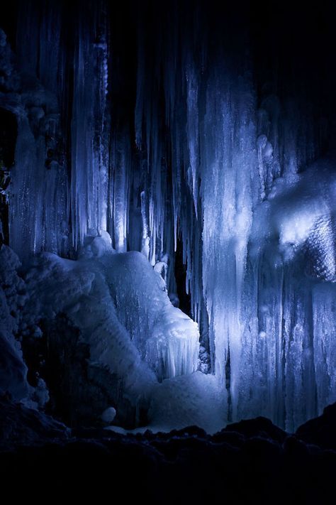 Ice Aesthetic, Rhapsody In Blue, Ice Cave, Baby Blue Aesthetic, Natural Nature, Dark Eyes, Macro Lens, Rabbit Hole, Book Ideas