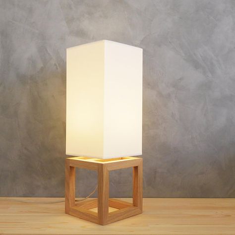 Hey, I found this really awesome Etsy listing at https://www.etsy.com/listing/608056555/wooden-table-lamp-decor-fabric-white Bedside Lamp Modern, Wooden Table Lamp, Cube Lamps, Wooden Lampshade, Lamp Handmade, Modern Bedside, Wooden Table Lamps, Wooden Cubes, Side Table Lamps